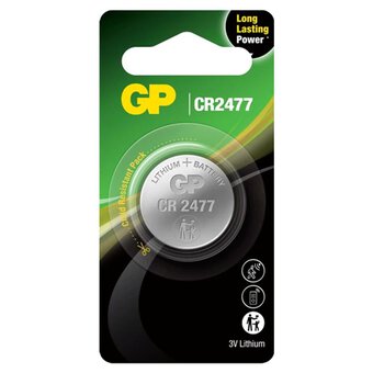 GP CR2477 3V ličio baterija išmaniems įrenginiams