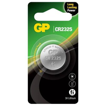 GP CR2325 3V ličio baterija šuolių su parašiutu prietaisams