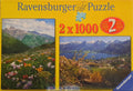 2 x 1000 Nature Puzzles - RAVENSBURGER dėlionėHOBI.LT 🇱🇹