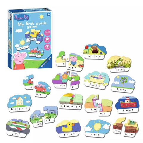 Ravensburger žaidimas „Peppa Pig My First Word Games“, nuo 4 m. (anglų kalba)