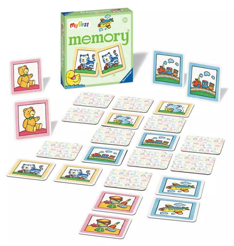 Ravensburger atminties žaidimas „My first memory® Favorite Things“, nuo 2,5 m.