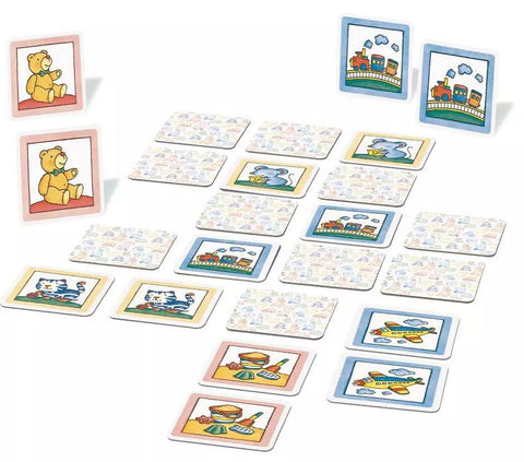 Ravensburger atminties žaidimas „My first memory® Favorite Things“, nuo 2,5 m.