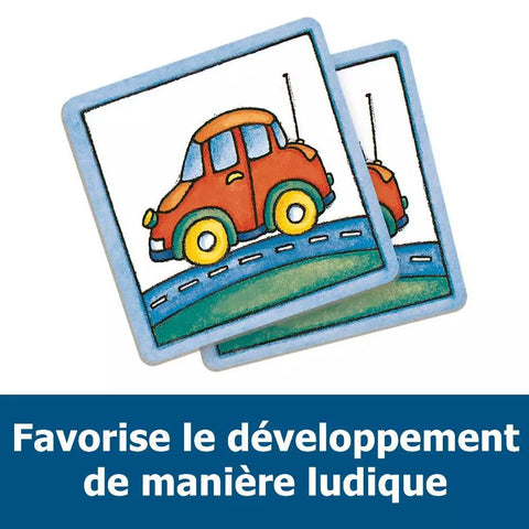Ravensburger atminties žaidimas „My first memory® Favorite Things“, nuo 2,5 m.