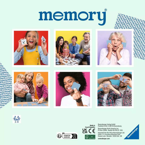 Ravensburger atminties žaidimas „Nature memory®“, 2–8 žaid., nuo 4 m.