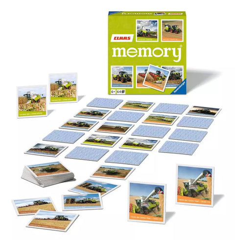 Ravensburger atminties žaidimas „CLAAS memory®“, 2–8 žaid., nuo 4 m.