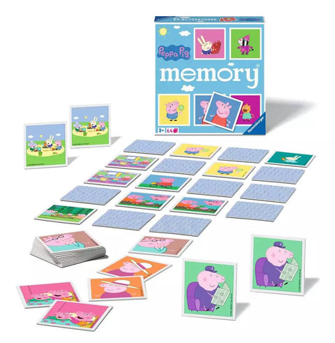 Ravensburger atminties žaidimas „Peppa Pig memory®“, 2–8 žaid., nuo 4 m.