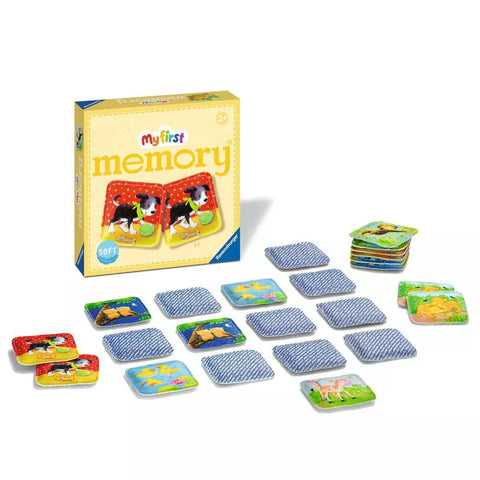 Ravensburger atminties žaidimas „My first memory® minkštas“, nuo 2,5 m.