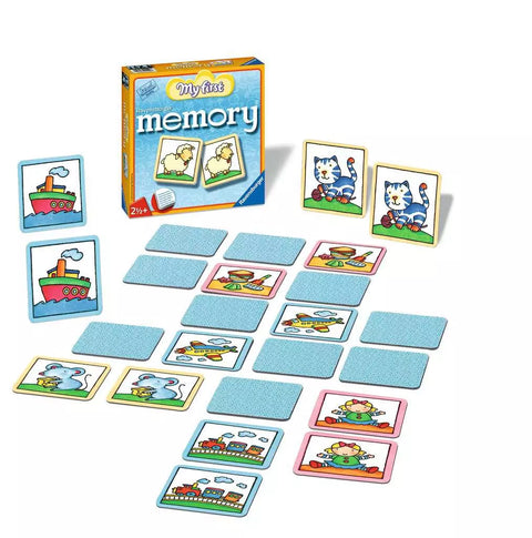Ravensburger atminties žaidimas „My first memory®“, 2–4 žaid., nuo 2,5 m.
