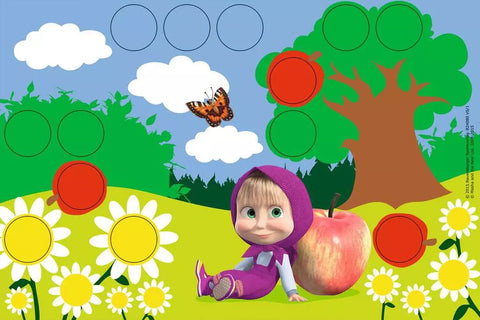 Ravensburger lavinamasis žaidimas „Maša ir lokys Colorino“, nuo 2 m.