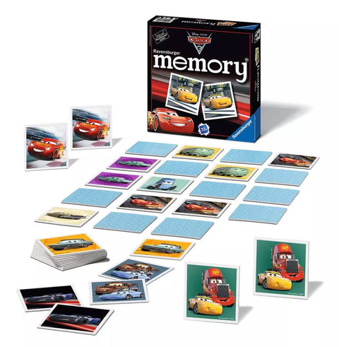 Ravensburger atminties žaidimas „Disney Cars 3 memory®“, 2–8 žaid., nuo 4 m.