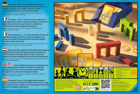 Ravensburger stalo žaidimas „Make 'n' Break Junior“, 2–5 žaid., nuo 5 m.
