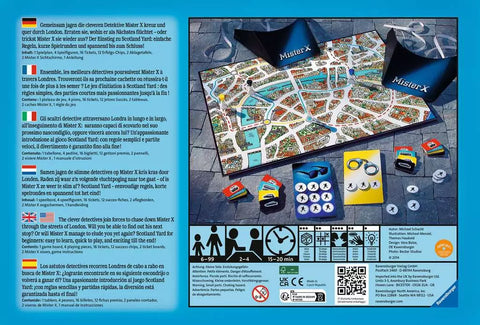 Ravensburger stalo žaidimas „Scotland Yard Junior“, 2–4 žaid., nuo 6 m.