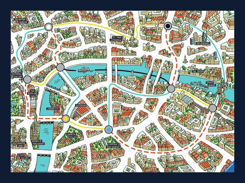 Ravensburger stalo žaidimas „Scotland Yard Junior“, 2–4 žaid., nuo 6 m.