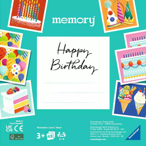 Ravensburger atminties žaidimas „Moments memory® Birthday“