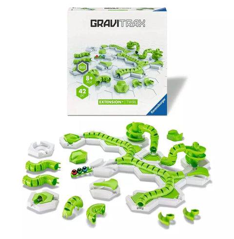 Ravensburger GraviTrax priedų rinkinys „Twirl“, 42 det., nuo 8 m.