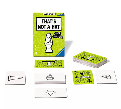 Ravensburger kortų žaidimas „That's Not a Hat: Pop Culture“, 3–8 žaid., nuo 8 m.
