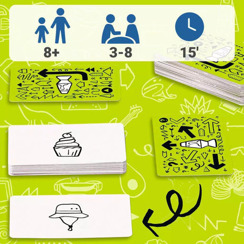 Ravensburger kortų žaidimas „That's Not a Hat: Pop Culture“, 3–8 žaid., nuo 8 m.