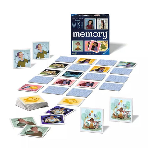 Ravensburger atminties žaidimas „Disney Wish memory®“, 2–8 žaid., nuo 4 m.