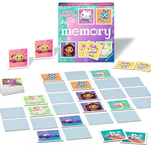 Ravensburger atminties žaidimas „Gabby's Dollhouse memory®“, 2–8 žaid., nuo 4 m.