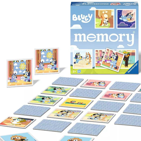 Ravensburger atminties žaidimas „Bluey memory®“, 2–8 žaid., nuo 4 m.