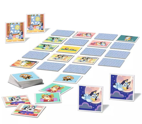 Ravensburger atminties žaidimas „Bluey memory®“, 2–8 žaid., nuo 4 m.