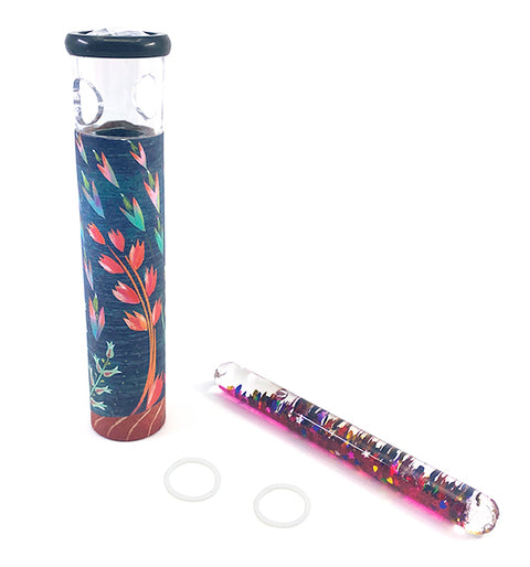 Svoora kaleidoskopas Vandenynas 15 cm – skysčio ir blizgučių efektai