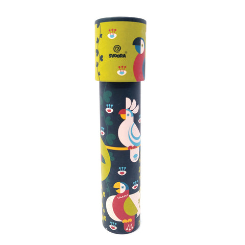 Svoora kaleidoskopas „Miškas“ 19 cm – ekologiškas sukamas vaikams