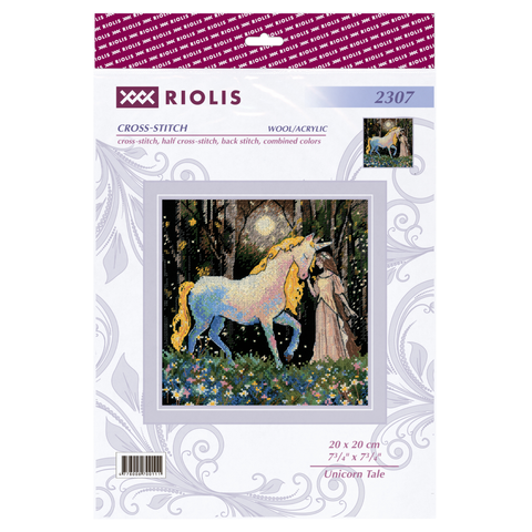 Unicorn Tale. Siuvinėjimo rinkinys iš RIOLIS Nr.: 2307