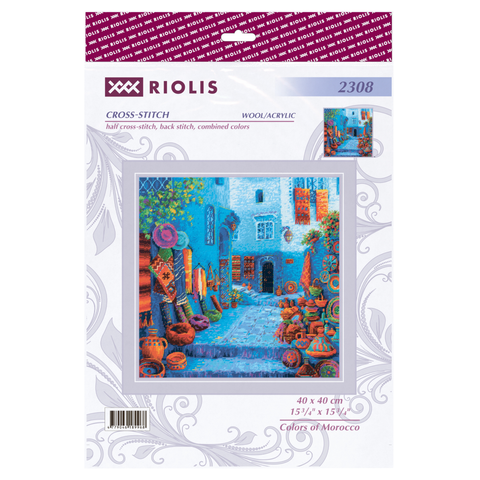 Colors of Morocco. Siuvinėjimo rinkinys iš RIOLIS Nr.: 2308