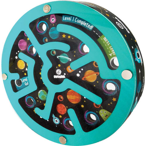 Svoora medinis lavinamasis labirintas, kosmoso tema, 2 viename, nuo 6 m.