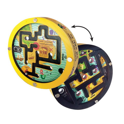 Svoora medinis labirintas „Piratai“ – dvipusis žaidimas vaikams 6+