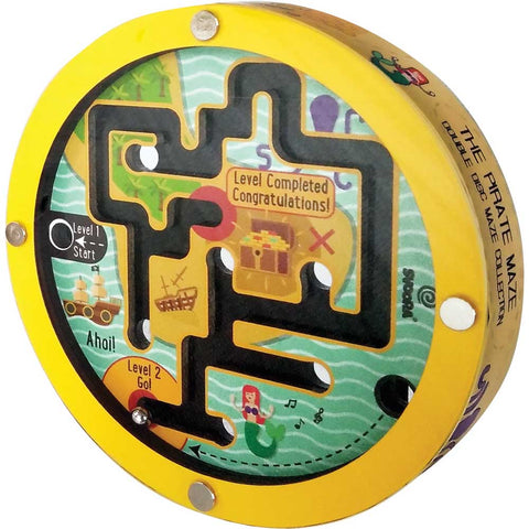 Svoora medinis labirintas „Piratai“ – dvipusis žaidimas vaikams 6+