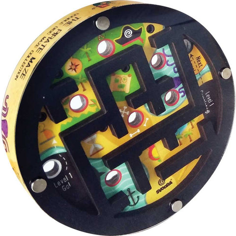 Svoora medinis labirintas „Piratai“ – dvipusis žaidimas vaikams 6+