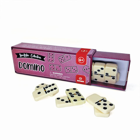 Svoora Retro Domino – klasikinis 28 dalių rinkinys, 6+ vaikams