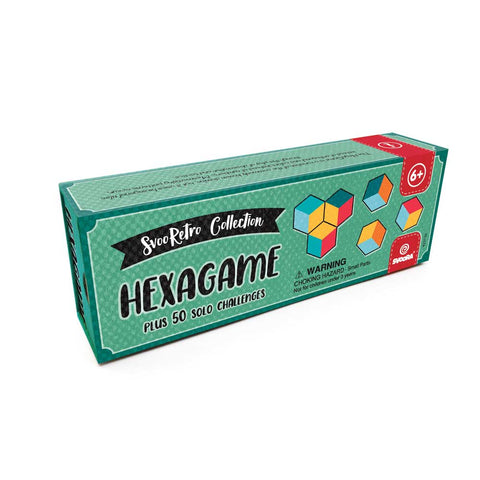 Svoora Retro Hexa – medinis loginis žaidimas vaikams, 50 užduočių