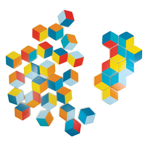 Svoora Retro Hexa – medinis loginis žaidimas vaikams, 50 užduočių