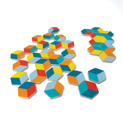 Svoora Retro Hexa – medinis loginis žaidimas vaikams, 50 užduočių