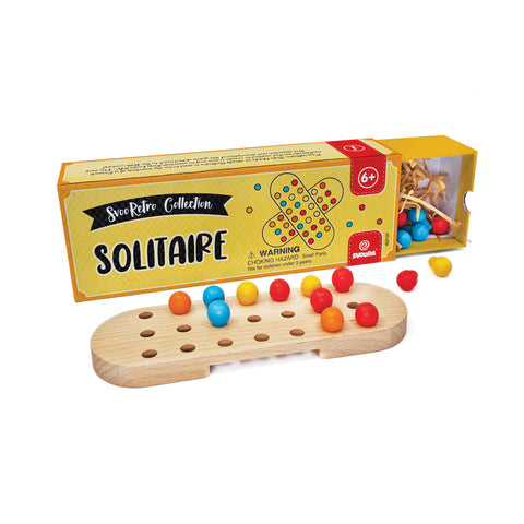 Svoora Medinis Solitaire stalo žaidimas vaikams 6+ – retro strategija