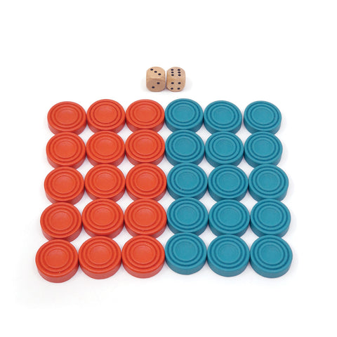 Svoora medinis 3in1 šachmatų, šaškių ir nardų rinkinys šeimai