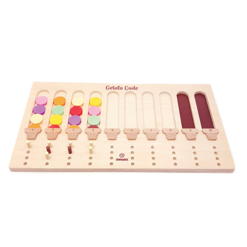 Svoora Ledų Kodas – loginis stalo žaidimas vaikams 6+