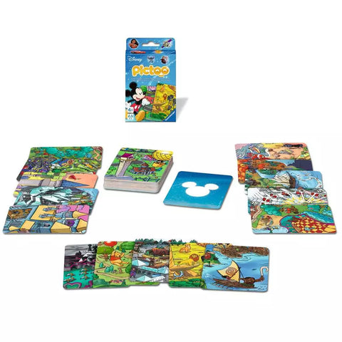Ravensburger kortų žaidimas „Pictoo Disney“, 2–6 žaid., nuo 4 m.