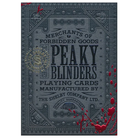 Peaky Blinders prabangios žaidimo kortos pokeriui ir kortų triukams