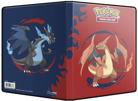 Pokémon Mega Charizard X/Y 4 kišenių albumas – iki 80 kortų + 4 didelėms kortoms