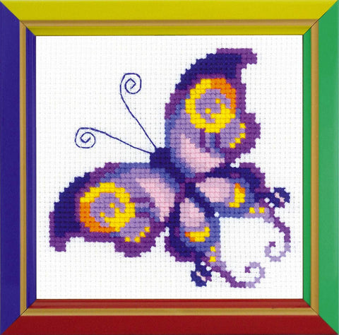 Amethyst Butterfly. Siuvinėjimo rinkinys iš RIOLIS Nr.: HB171