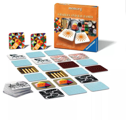 Ravensburger atminties žaidimas „Charles & Ray Eames memory®“, nuo 8 m.