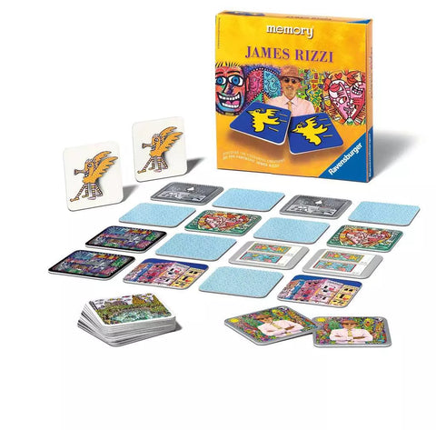 Ravensburger atminties žaidimas „James Rizzi memory®“, 2–8 žaid., nuo 8 m.
