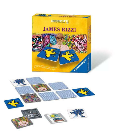 Ravensburger atminties žaidimas „James Rizzi memory®“, 2–8 žaid., nuo 8 m.