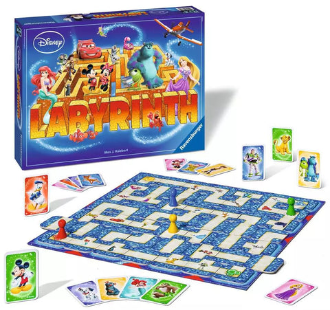Ravensburger stalo žaidimas „Disney Labyrinth“, 2–4 žaid., nuo 7 m.