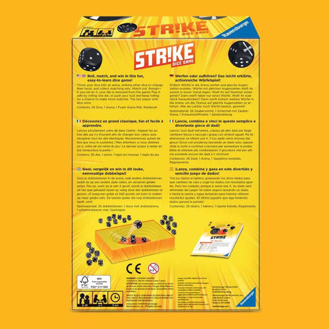 Ravensburger stalo žaidimas „Strike“, 2–5 žaid., nuo 8 m.