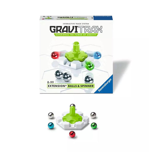 Ravensburger GraviTrax priedas „Balls & Spinner“, 8 det., nuo 8 m.